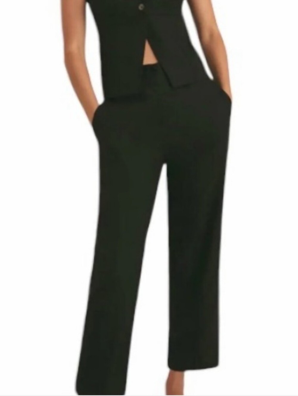 Favorite Daughter The Bea Linen Blend Pant
